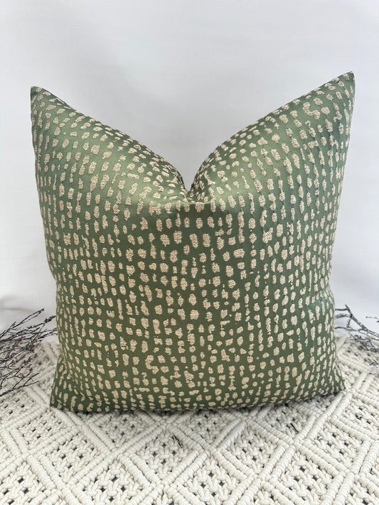 The Couture Cushion - The Olive Natale - Style No. 193 - White Bear Furnishings
