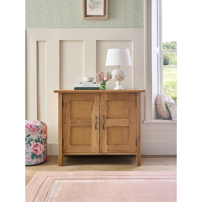 Milton 2 Door Sideboard in Oak Wood - 3499101