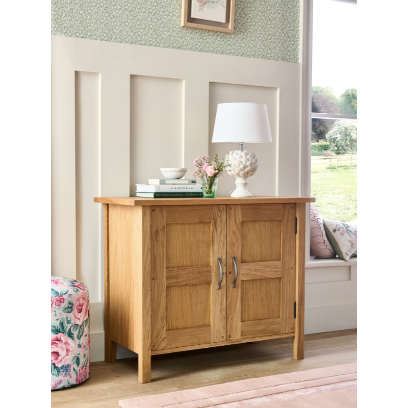 Milton 2 Door Sideboard in Oak Wood - 3499101