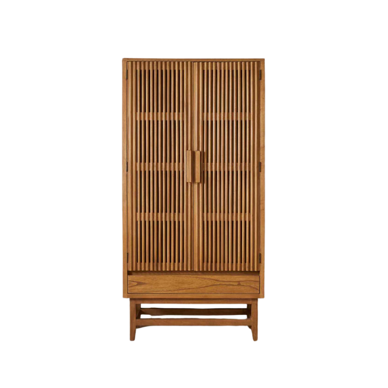 Fishe & Lilly Melia Light Oak Wardrobe with Drawers