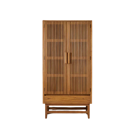 Fishe & Lilly Melia Light Oak Wardrobe with Drawers - White Bear Furnishings