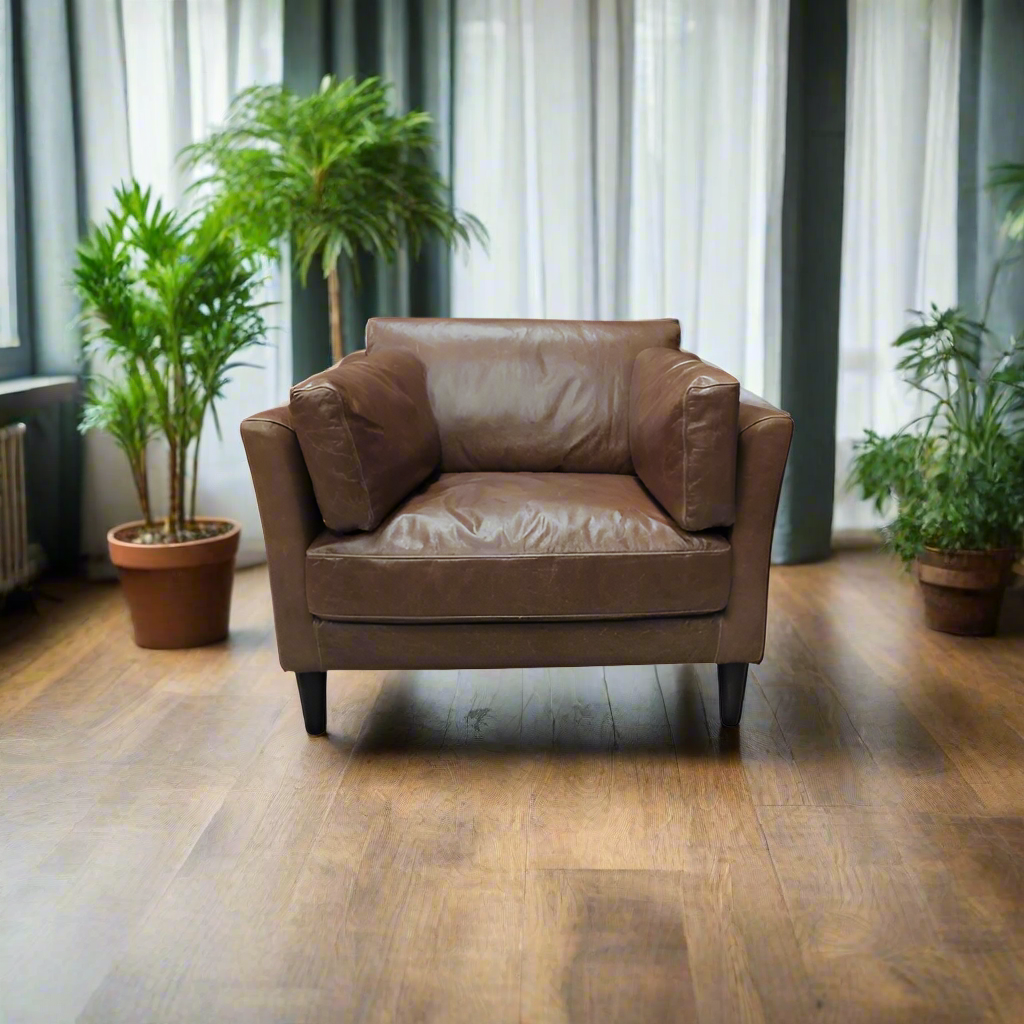 The Lancaster Vintage Leather Armchair - TK8882-1D