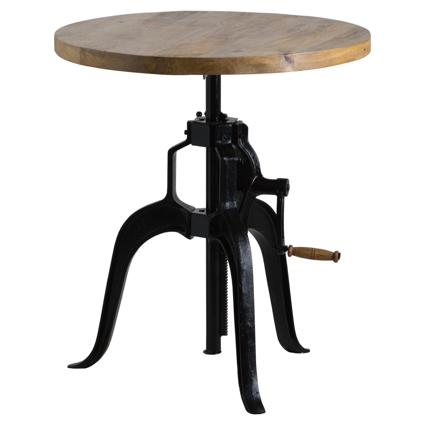 Handcrafted Draftsman Adjustable Bar Bistro Table - 19926