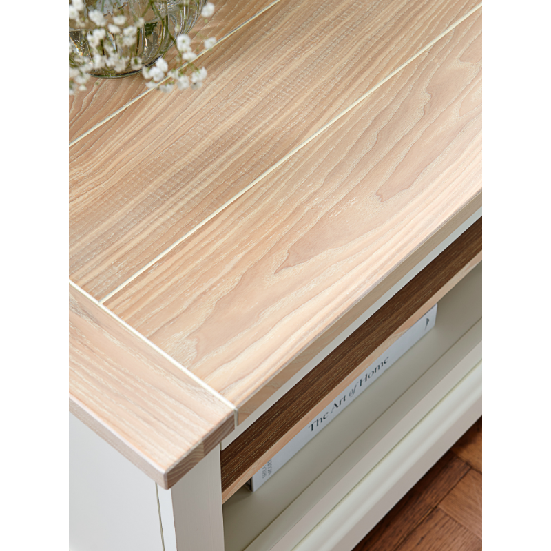 Laura Ashley Dorset Corner TV Unit in White - 3691956 - White Bear Furnishings