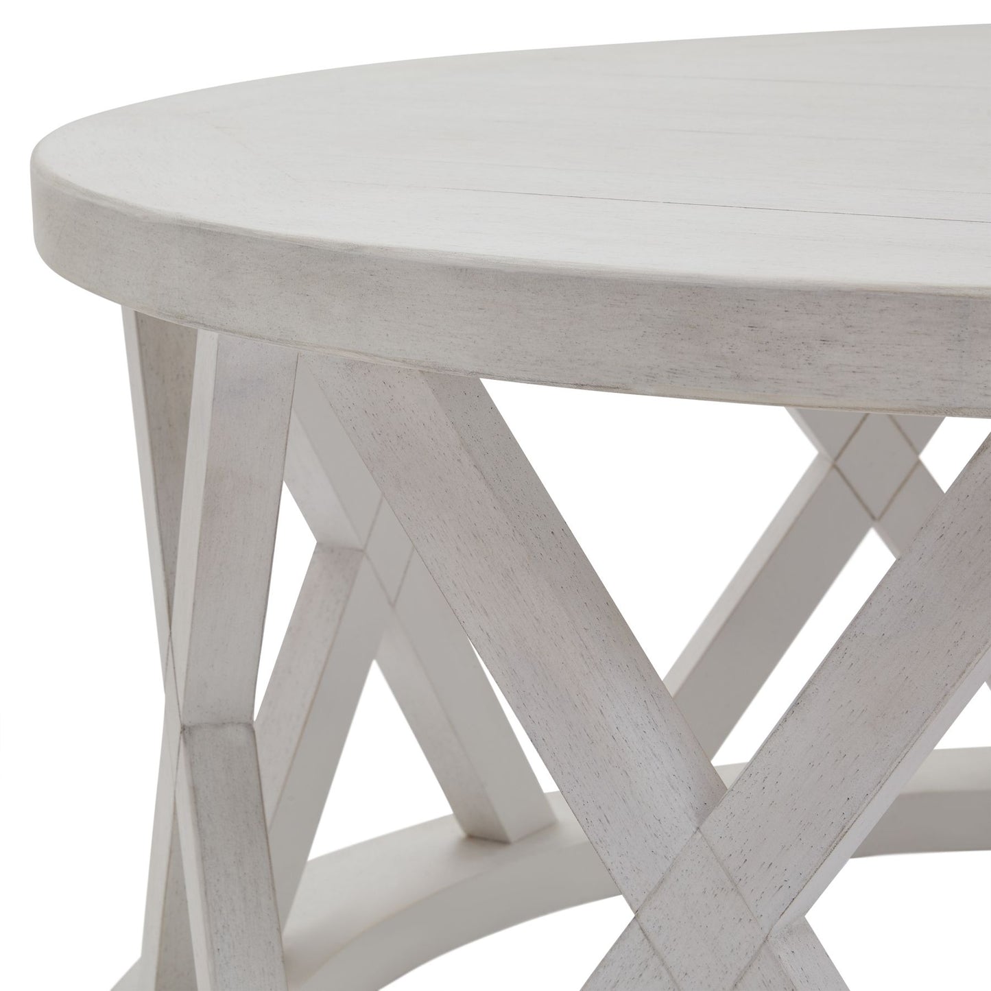 Stamford Pine Plank Collection Round Coffee Table - 22923