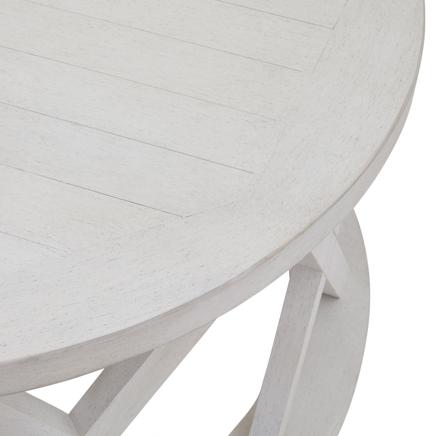 Stamford Pine Plank Collection Round Coffee Table - 22923