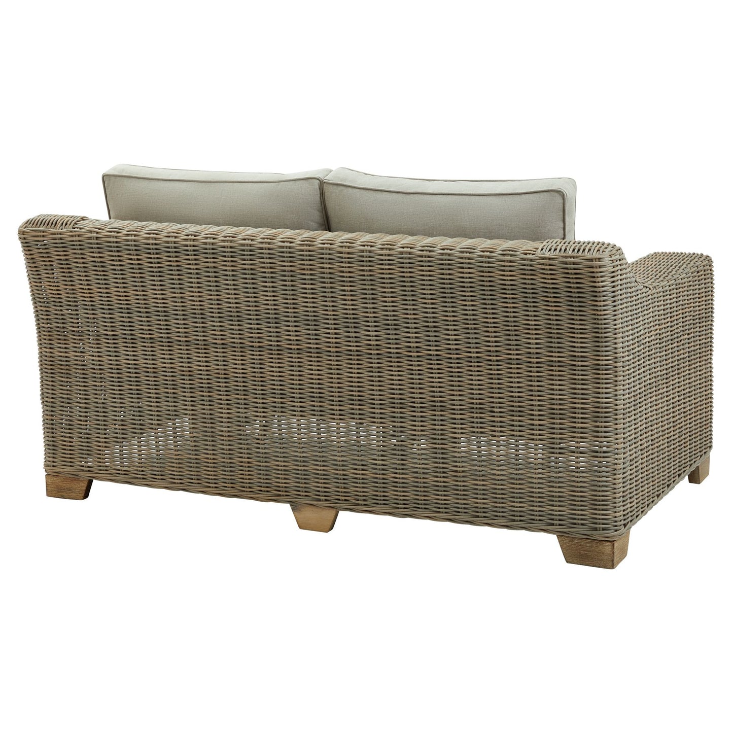 Two Seater Outdoor Garden Wicker Sofa - 22953