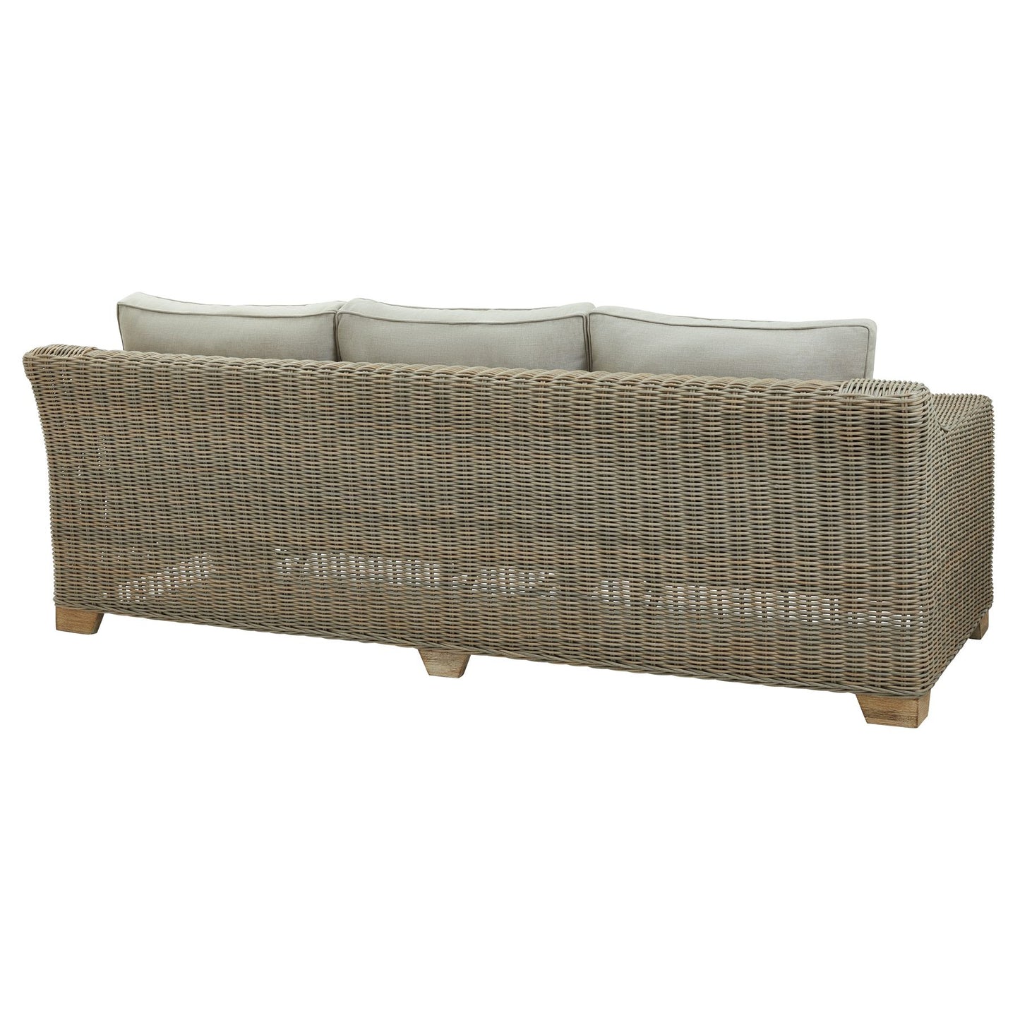 Two Seater Outdoor Garden Wicker Sofa - 22955