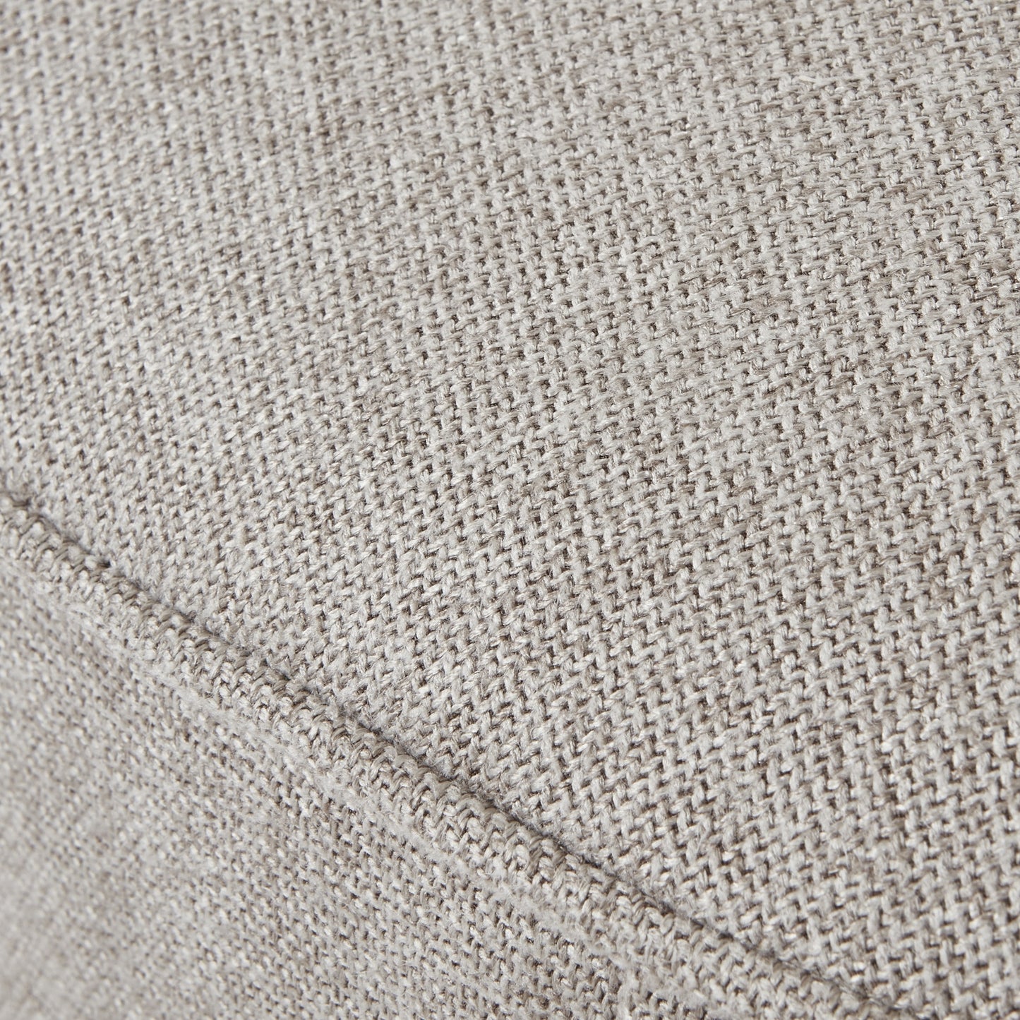 Lily Swivel Ottoman In Oatmeal Twill - 23736