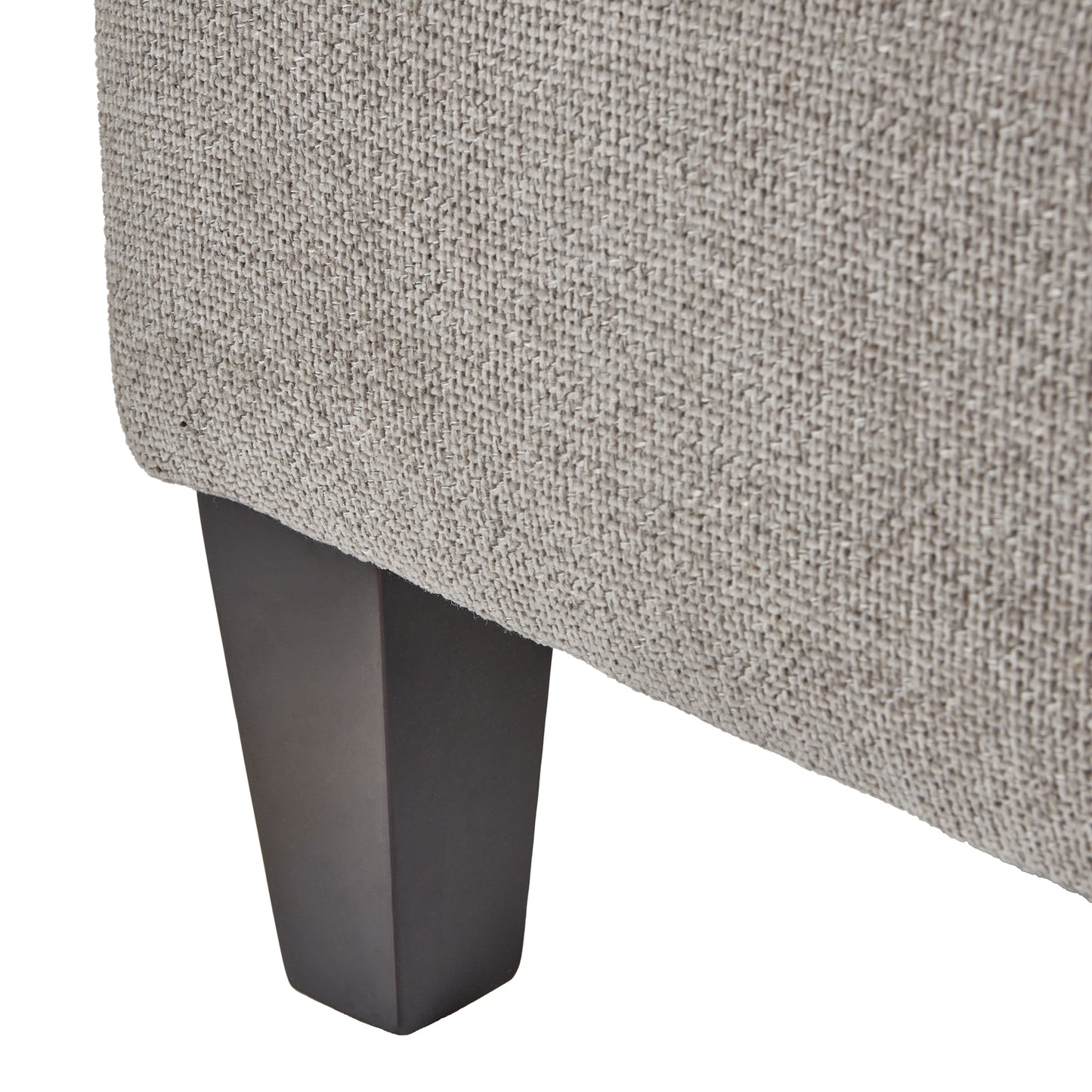 Handcrafted Vesper Taupe Ottoman Foot Stool - 23743