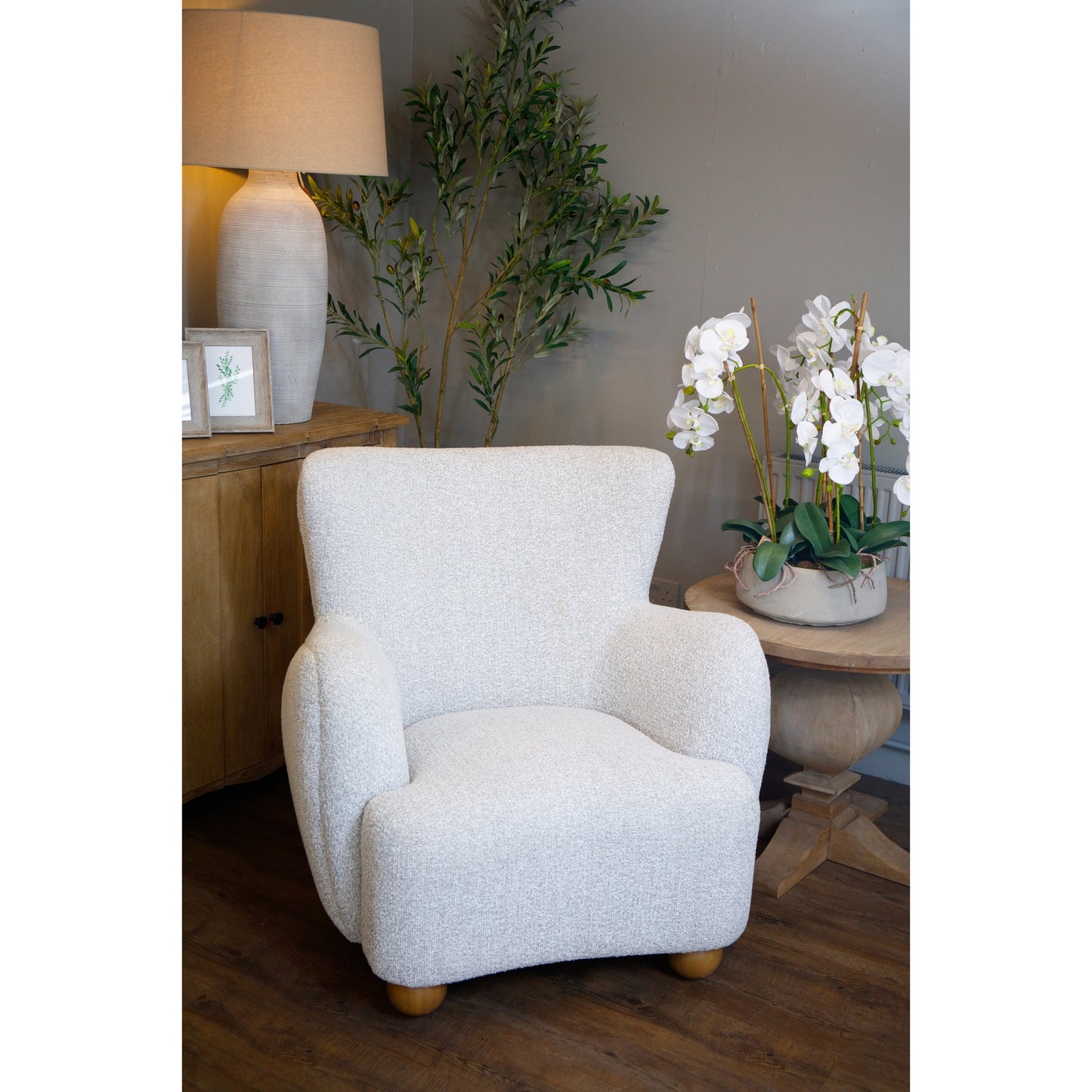 Greige Hui Large Arm Chair 23747