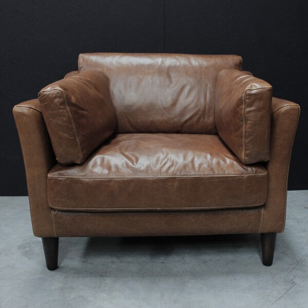 The Lancaster Vintage Leather Armchair - TK8882-1D