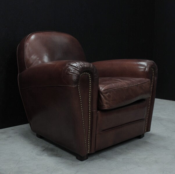 The Beaumont Vintage Leather Armchair - TK917-1D