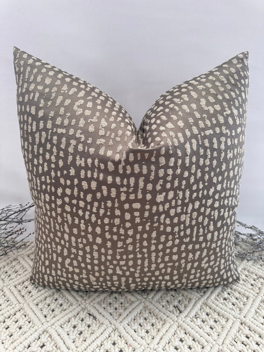 The Couture Cushion - The Putty Natale - Style No. 194 - White Bear Furnishings