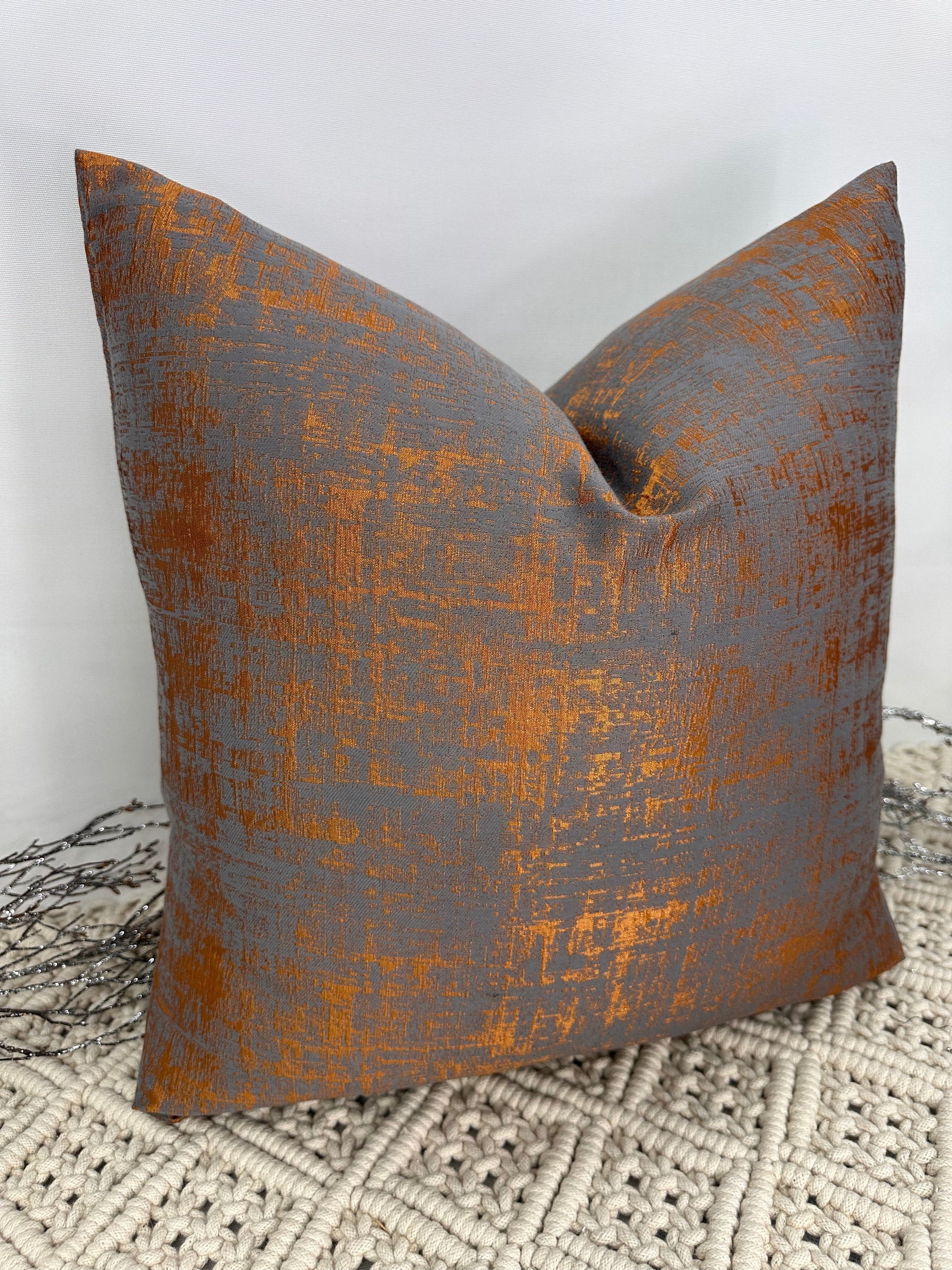 The Couture Cushion - The Copper Bottega - Style No. 154 - White Bear Furnishings