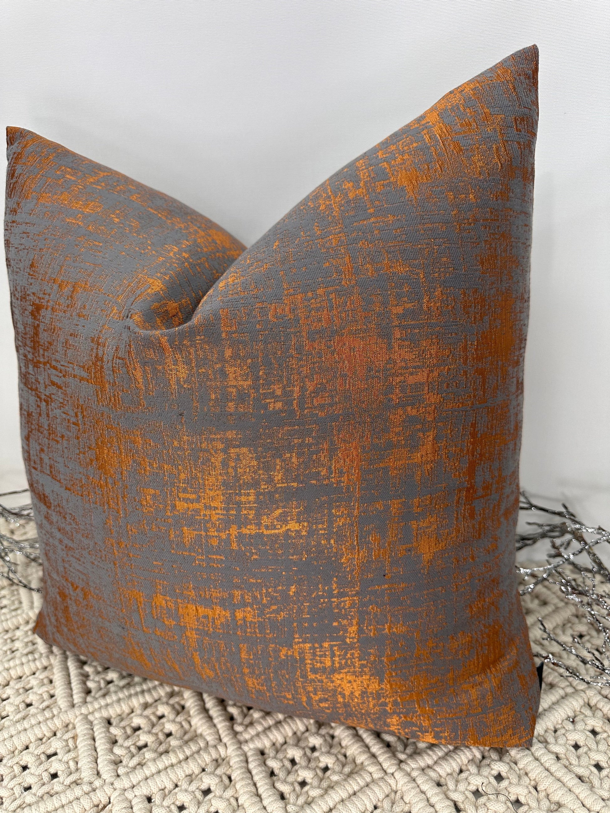 The Couture Cushion - The Copper Bottega - Style No. 154 - White Bear Furnishings