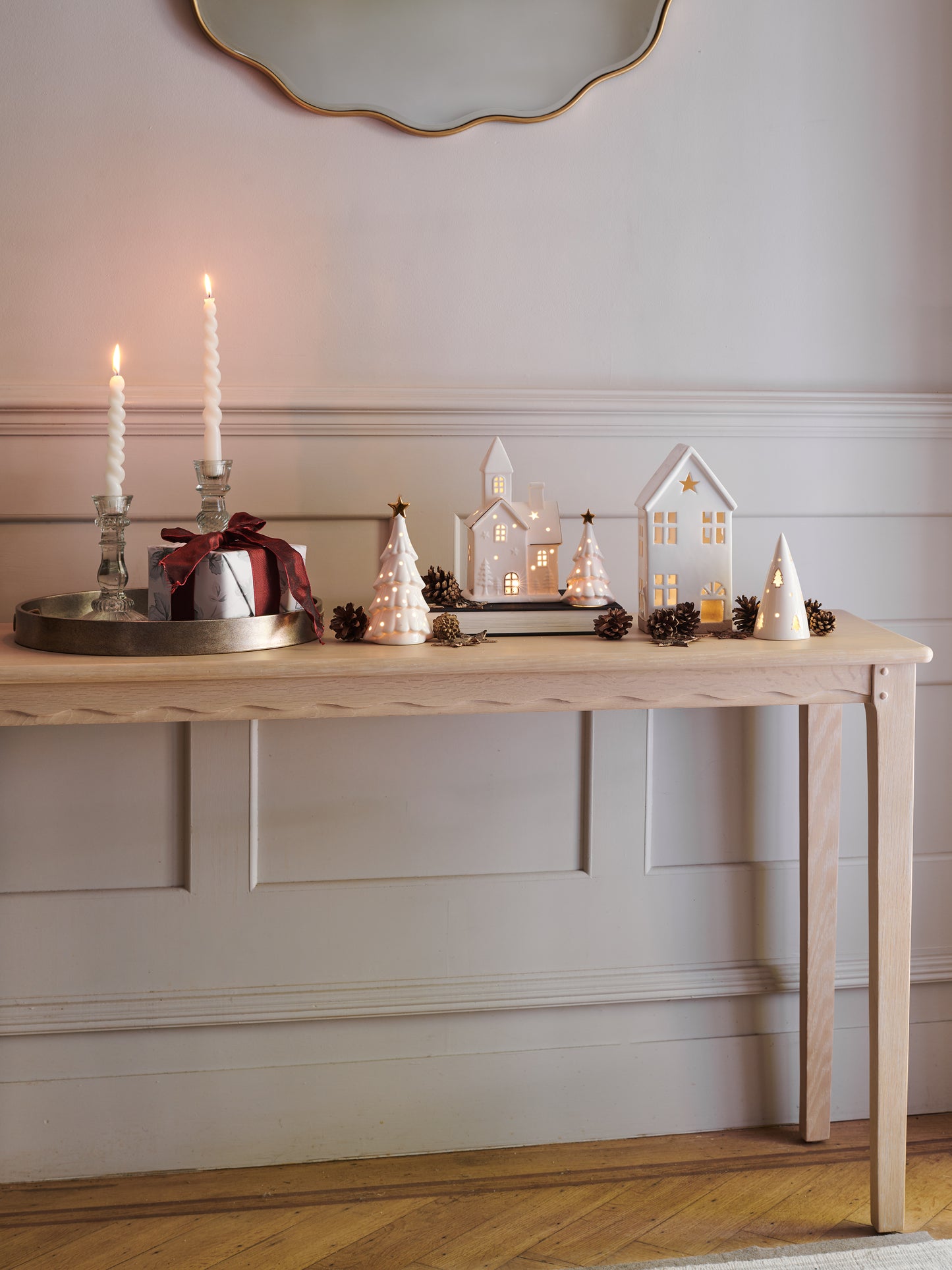 Laura Ashley Calford Washed Oak Desk - 3271005