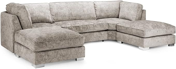 Bishop U-Shape Corner Sofa - White Bear Furnishings