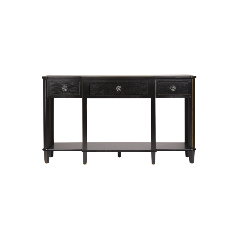 Laura Ashley Henshaw 3 Drawer Triple Console Table