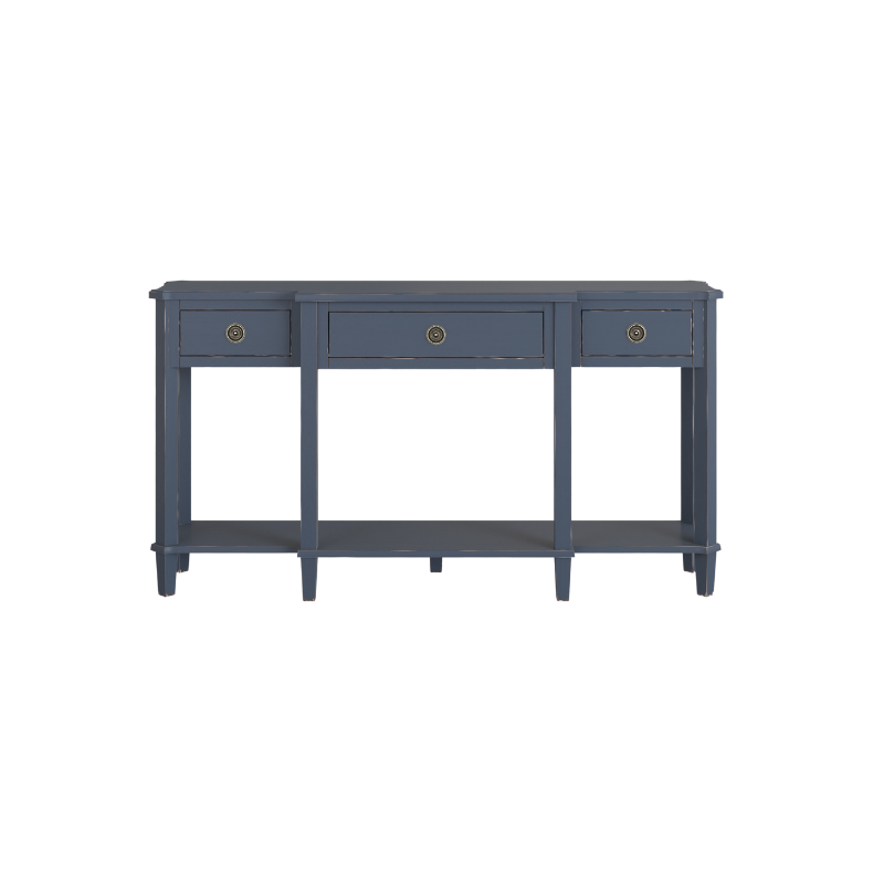 Laura Ashley Henshaw 3 Drawer Triple Console Table
