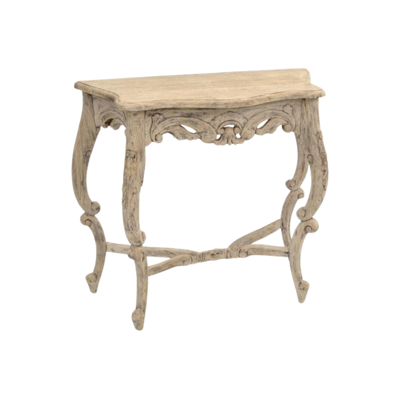 Ancient Mariner Carved Ornate Console Table 120cm