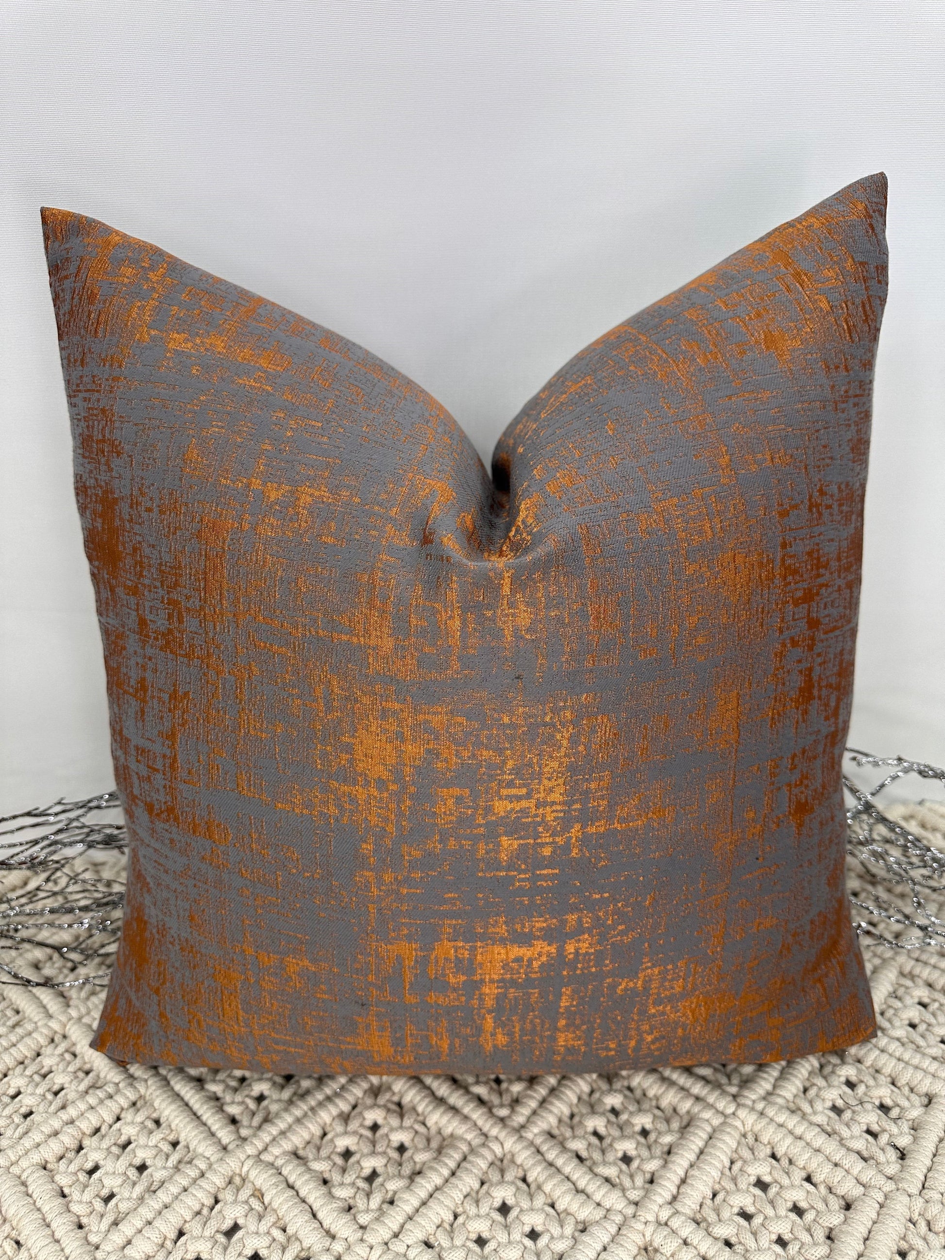 The Couture Cushion - The Copper Bottega - Style No. 154 - White Bear Furnishings