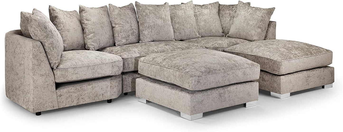 Bishop U-Shape Corner Sofa - White Bear Furnishings