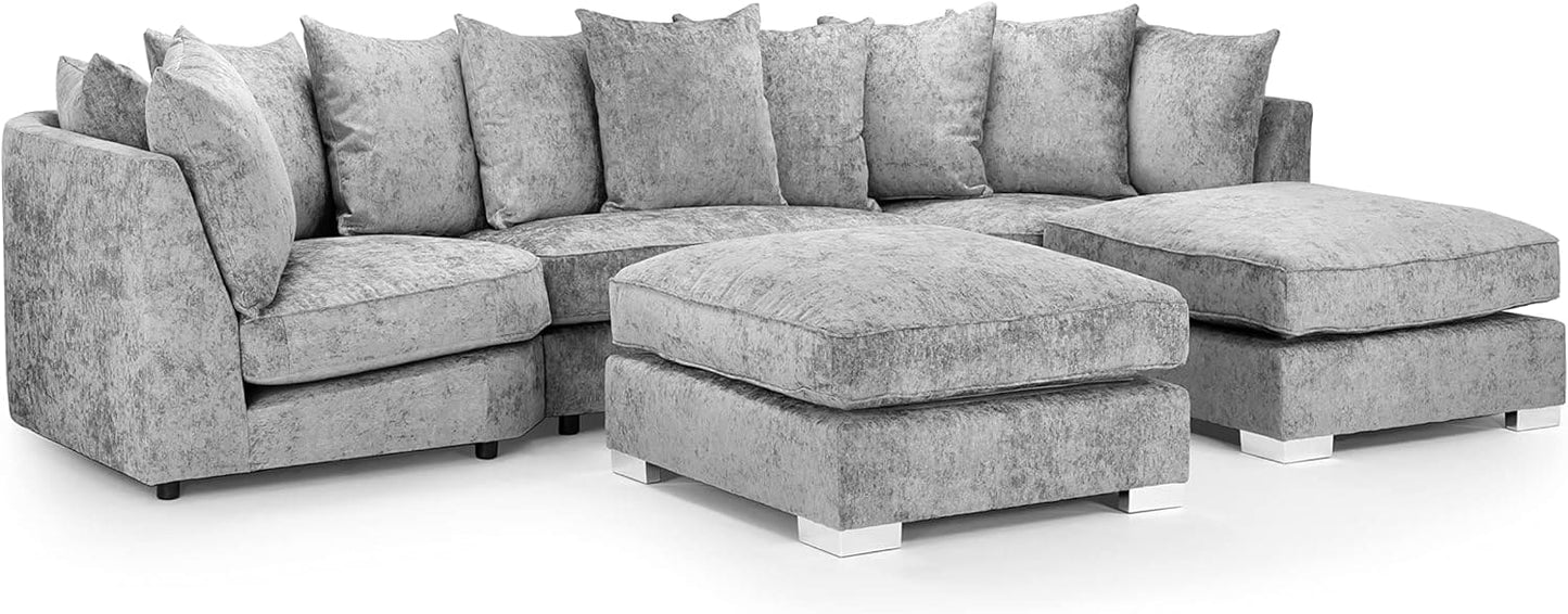 Bishop U-Shape Corner Sofa - White Bear Furnishings