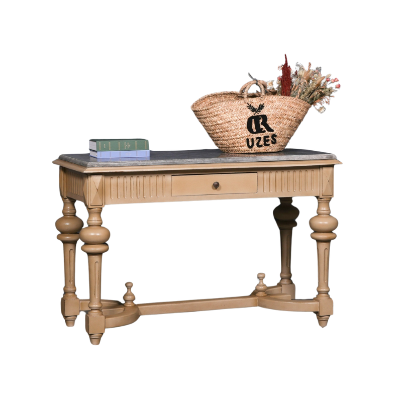 Maison Reproductions Stone Top Painted Console - WFA06