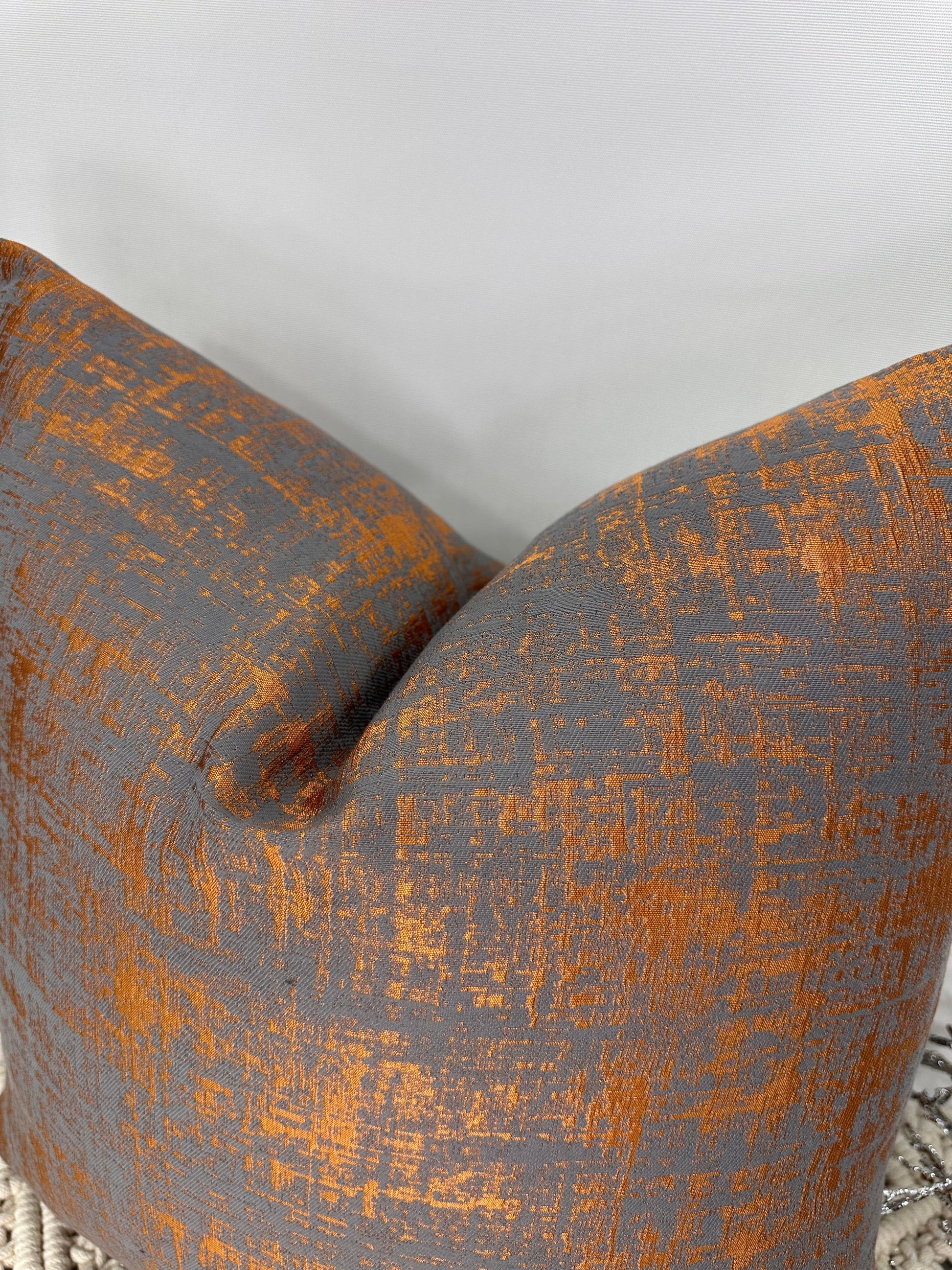 The Couture Cushion - The Copper Bottega - Style No. 154 - White Bear Furnishings