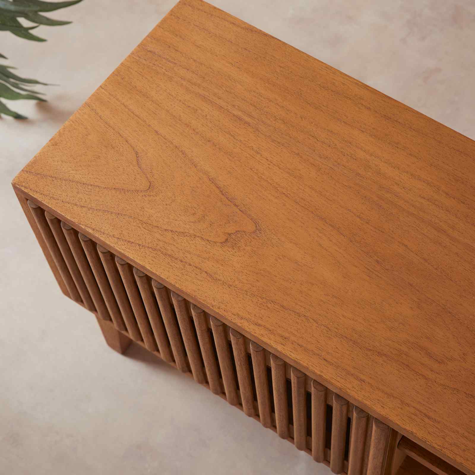 Fishe & Lilly Melia Media Unit with Sliding Doors - White Bear Furnishings