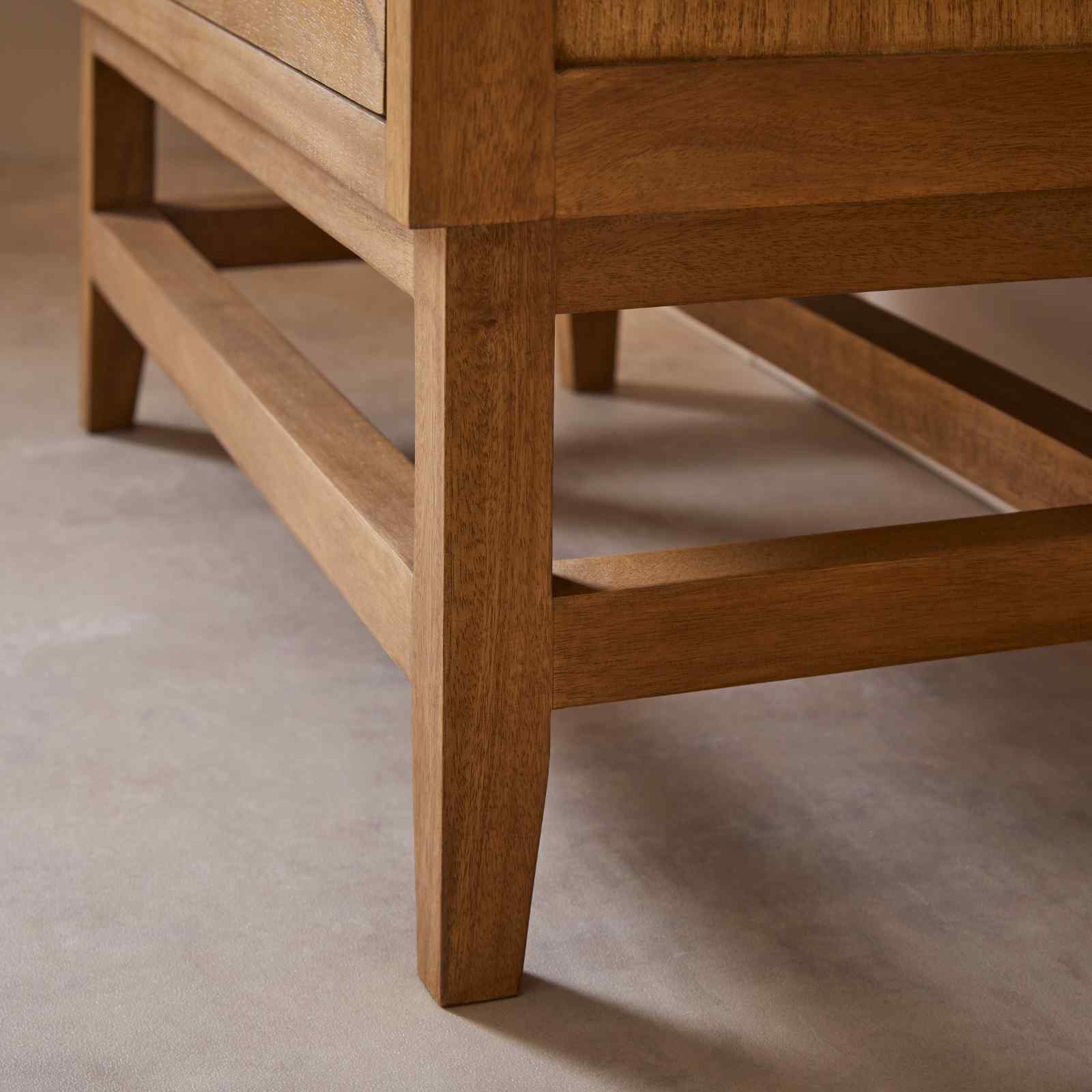 Fishe & Lilly Melia Light Oak Wardrobe with Drawers - White Bear Furnishings