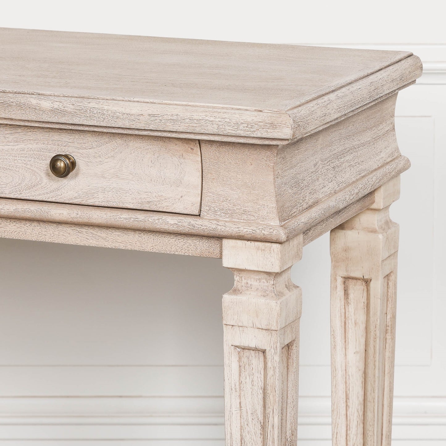 Maison Reproductions Acacia 4 Drawer Breakfront Console Table - AFC104