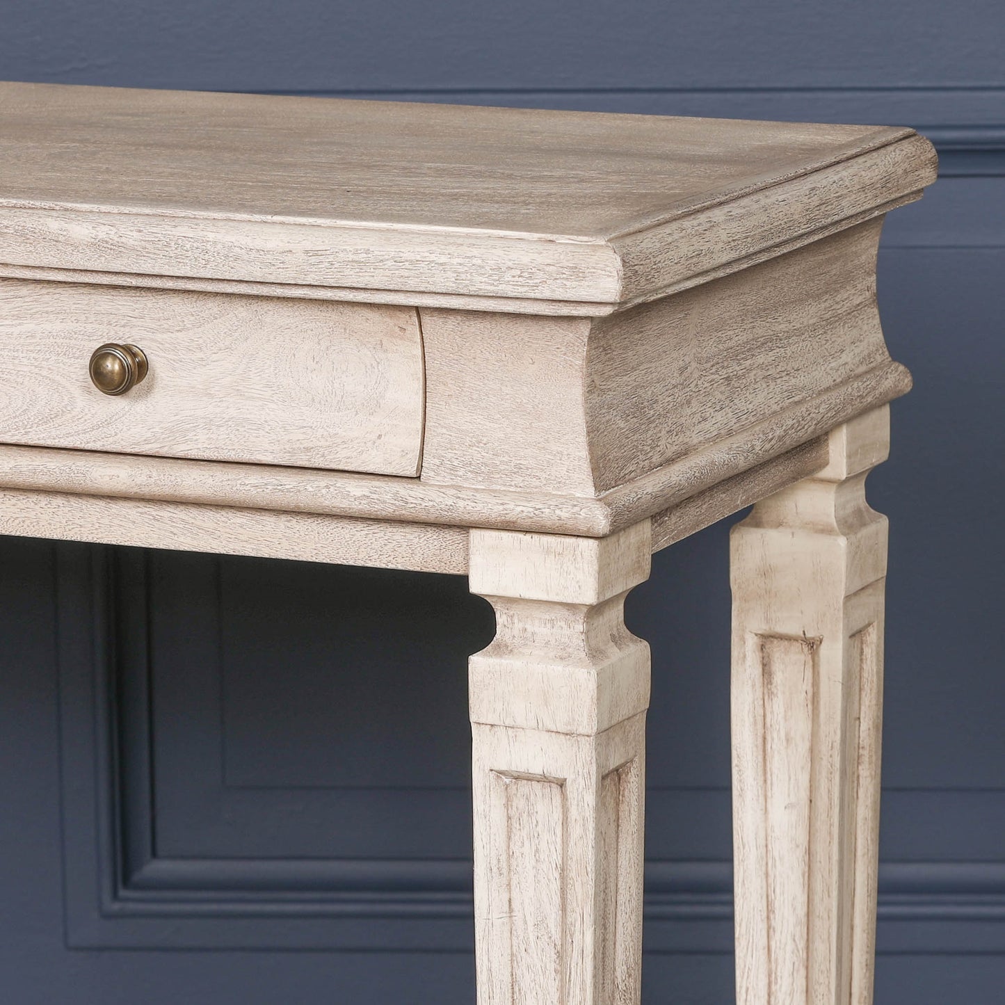 Maison Reproductions Acacia 4 Drawer Breakfront Console Table - AFC104