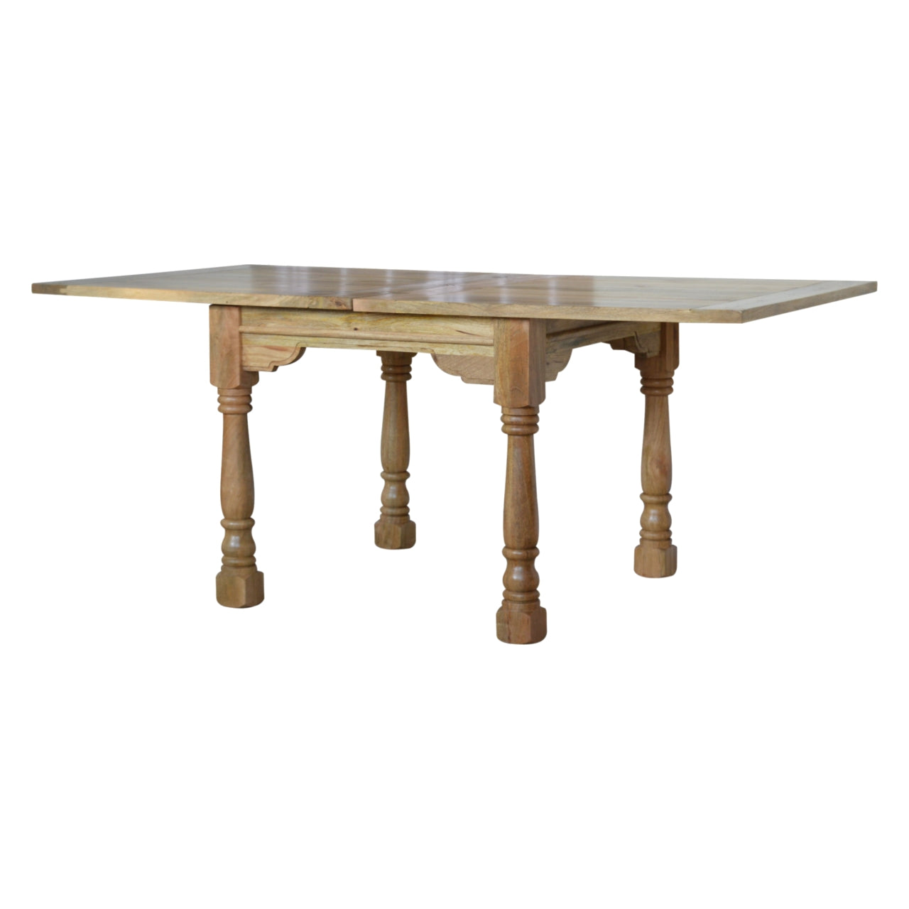 Extendable Handcrafted Granary Butterfly Dining Table – ASB302