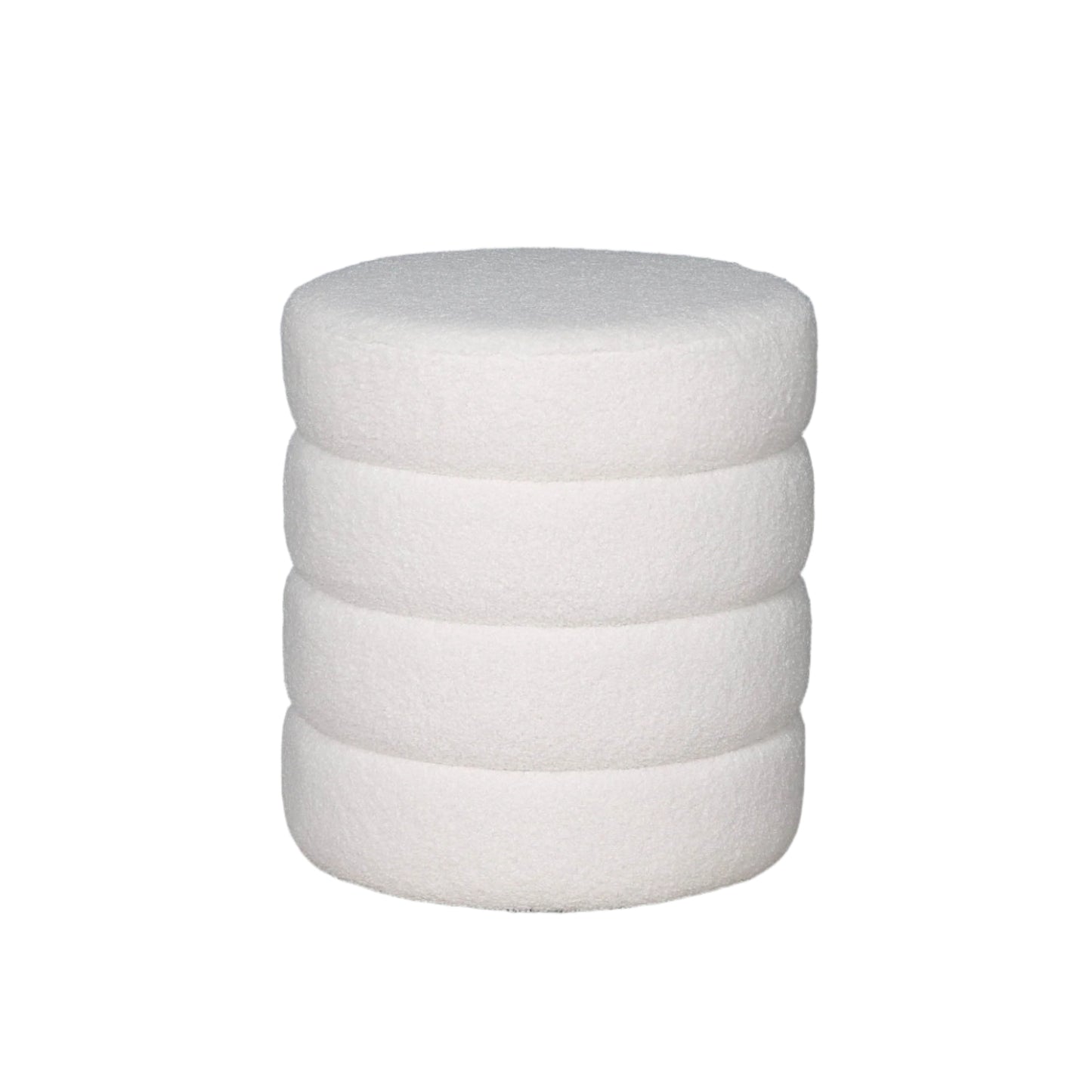 Boucle Beehive Round Stool - AV375