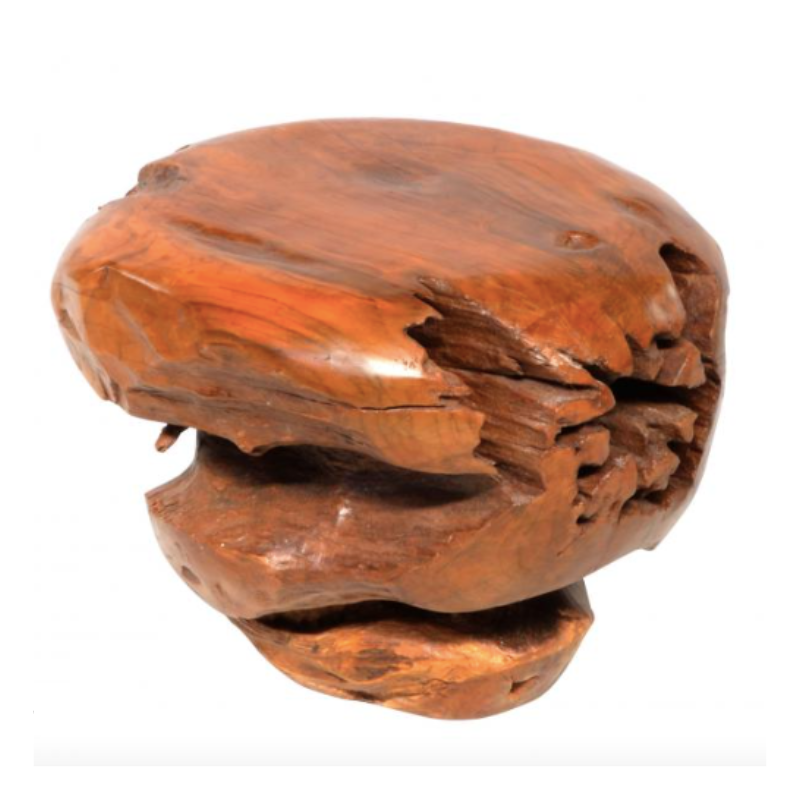 Ancient Mariner Teak Ball Stool - IS35