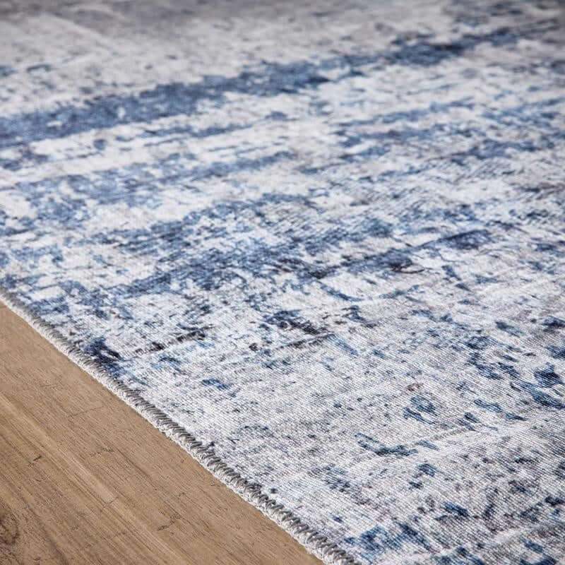 Eco-Washable Rug Abstract Design Non-Slip