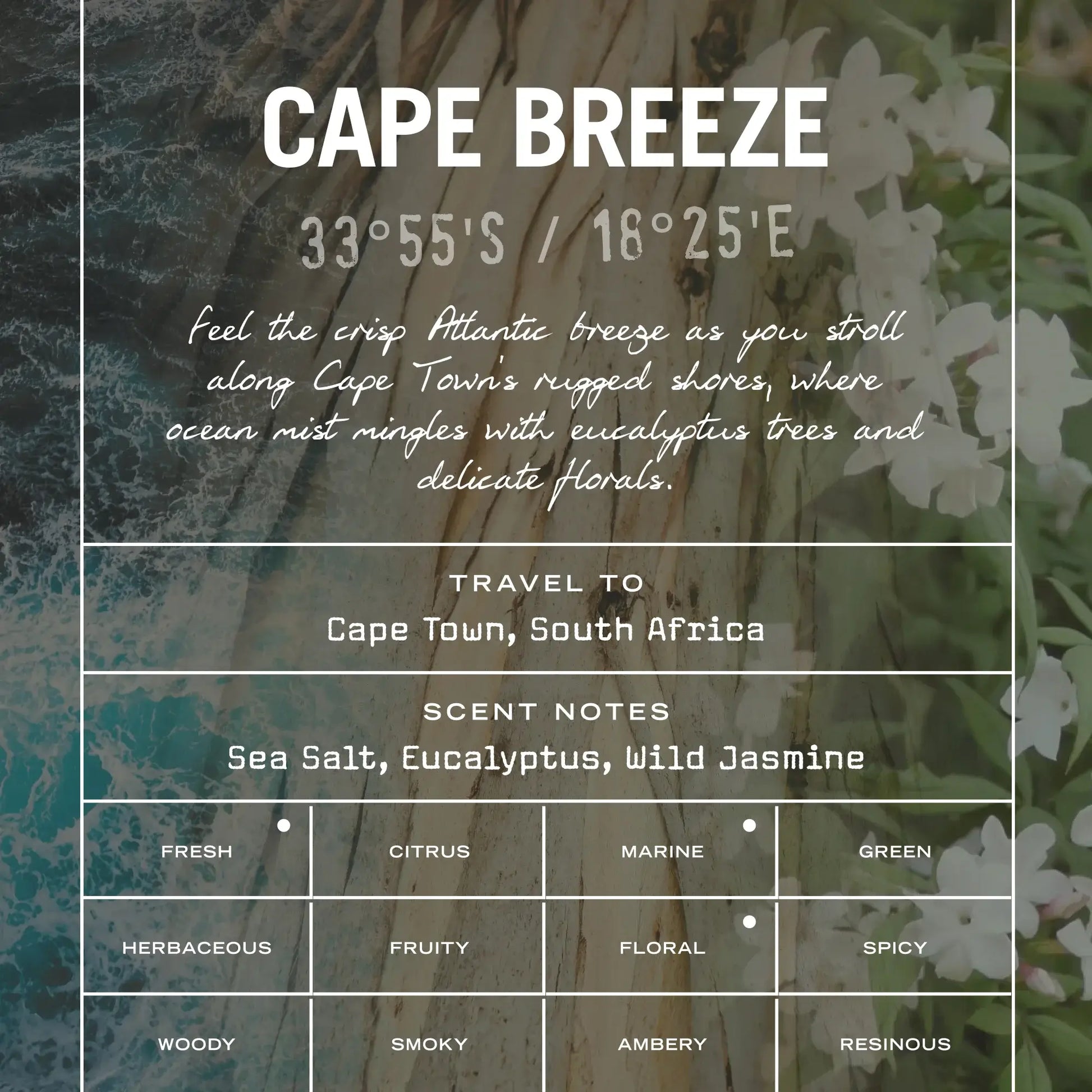 Cape Breeze Scented Candle - White Bear Furnishings