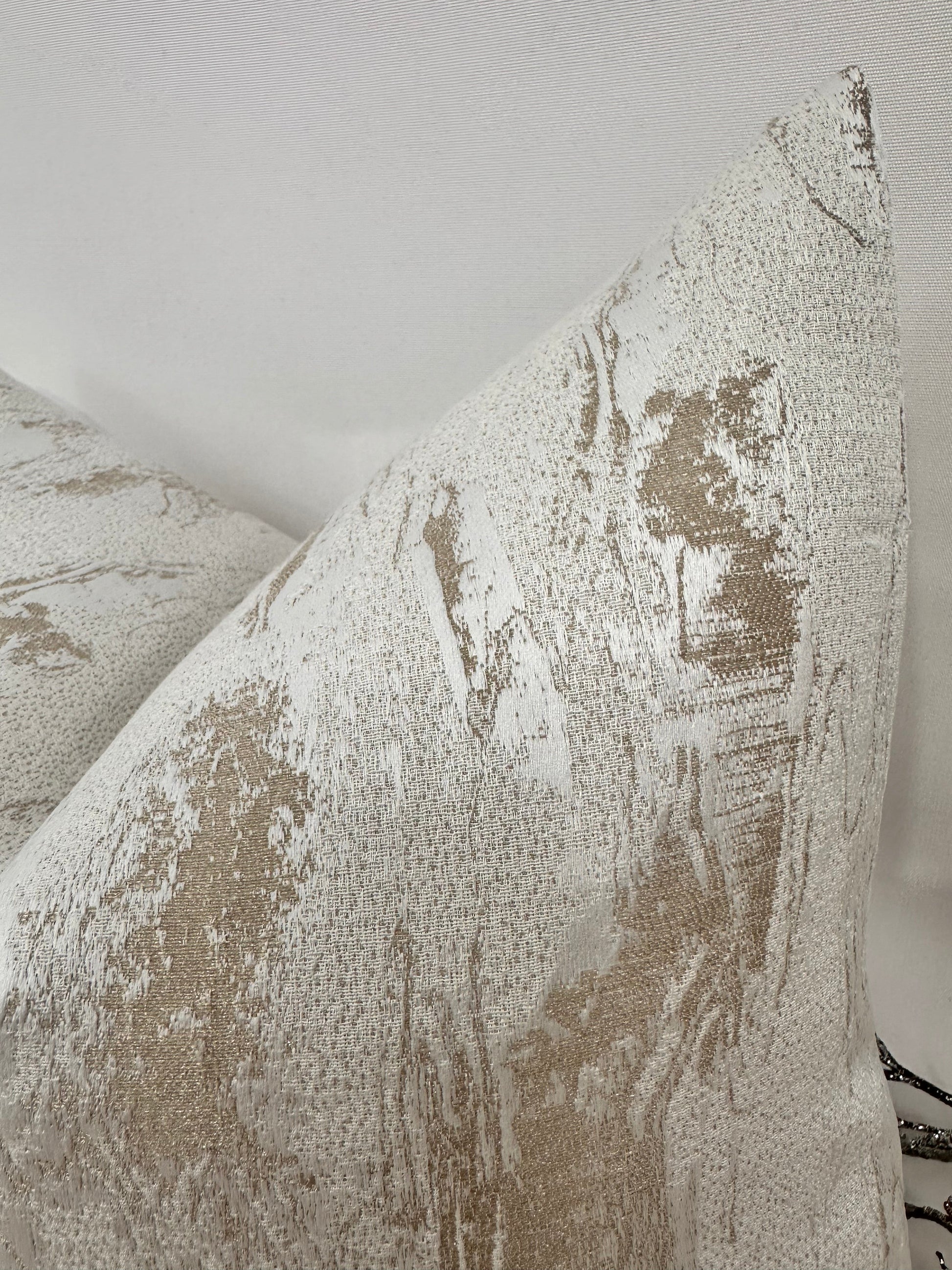 The Couture Cushion - The Ivory Zanella - Style No. 44b - White Bear Furnishings