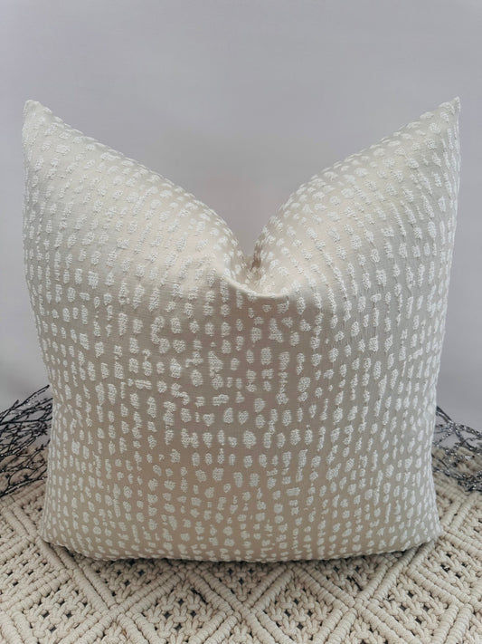 The Couture Cushion - The Cream Natale - Style No. 192 - White Bear Furnishings