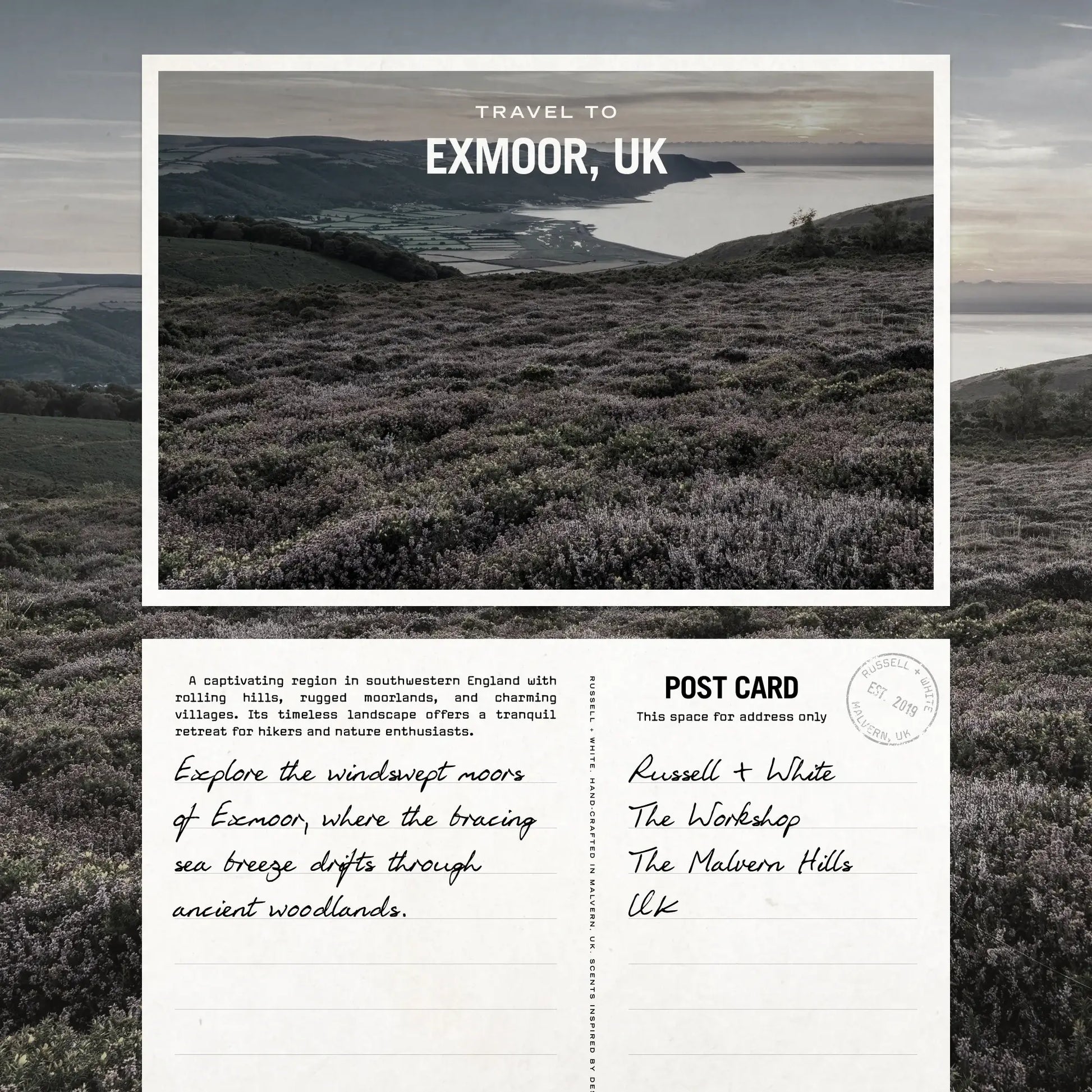 Exmoor Scented Candle - White Bear Furnishings