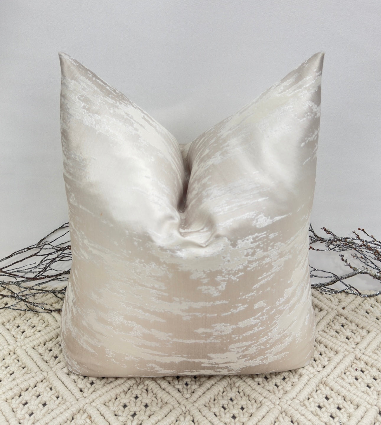 The Couture Cushion - The Cream Caramelo - Style No. 158 - White Bear Furnishings