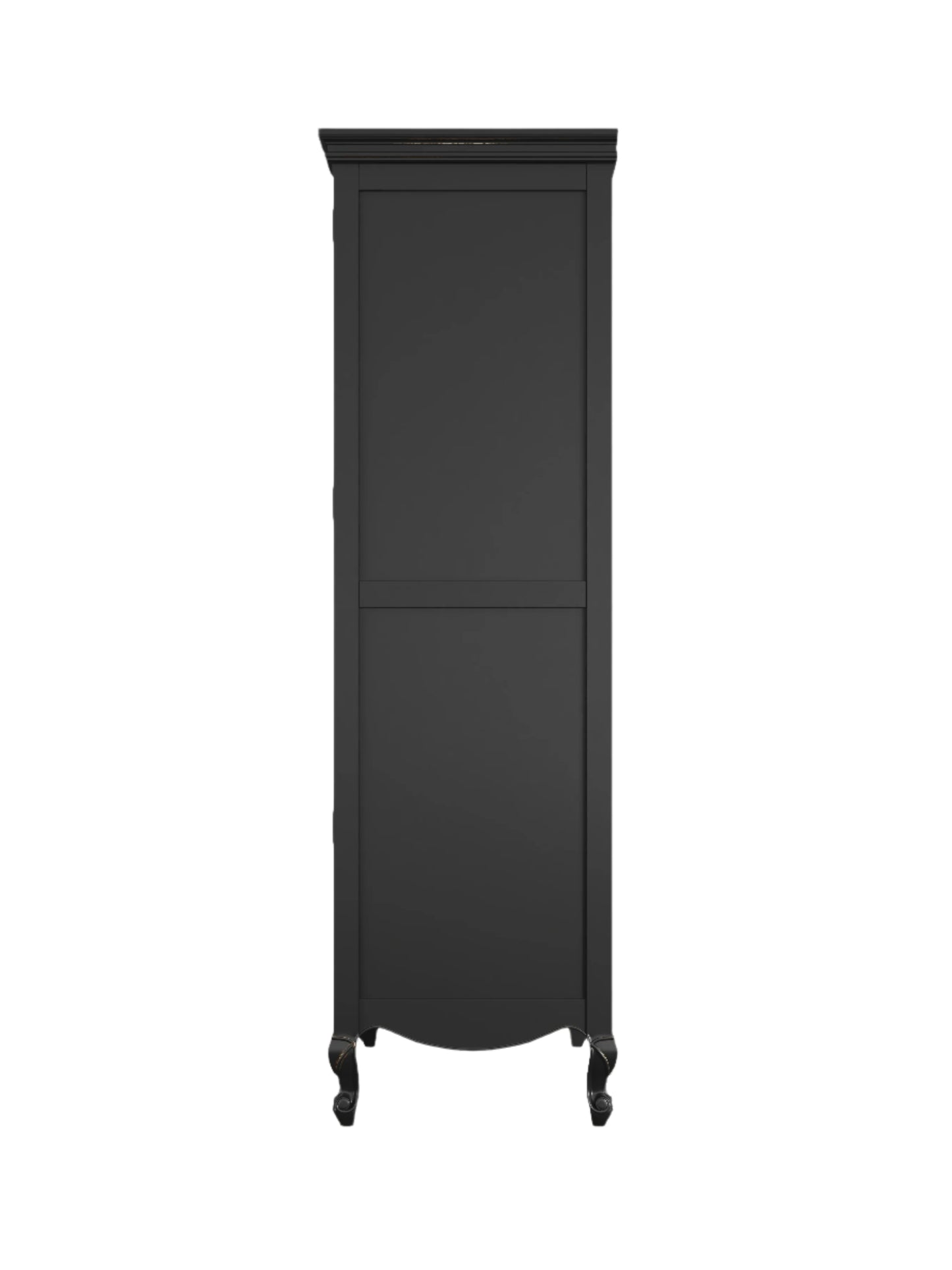 Montpellier 2 Door 1 Drawer Wardrobe in Walnut or Black