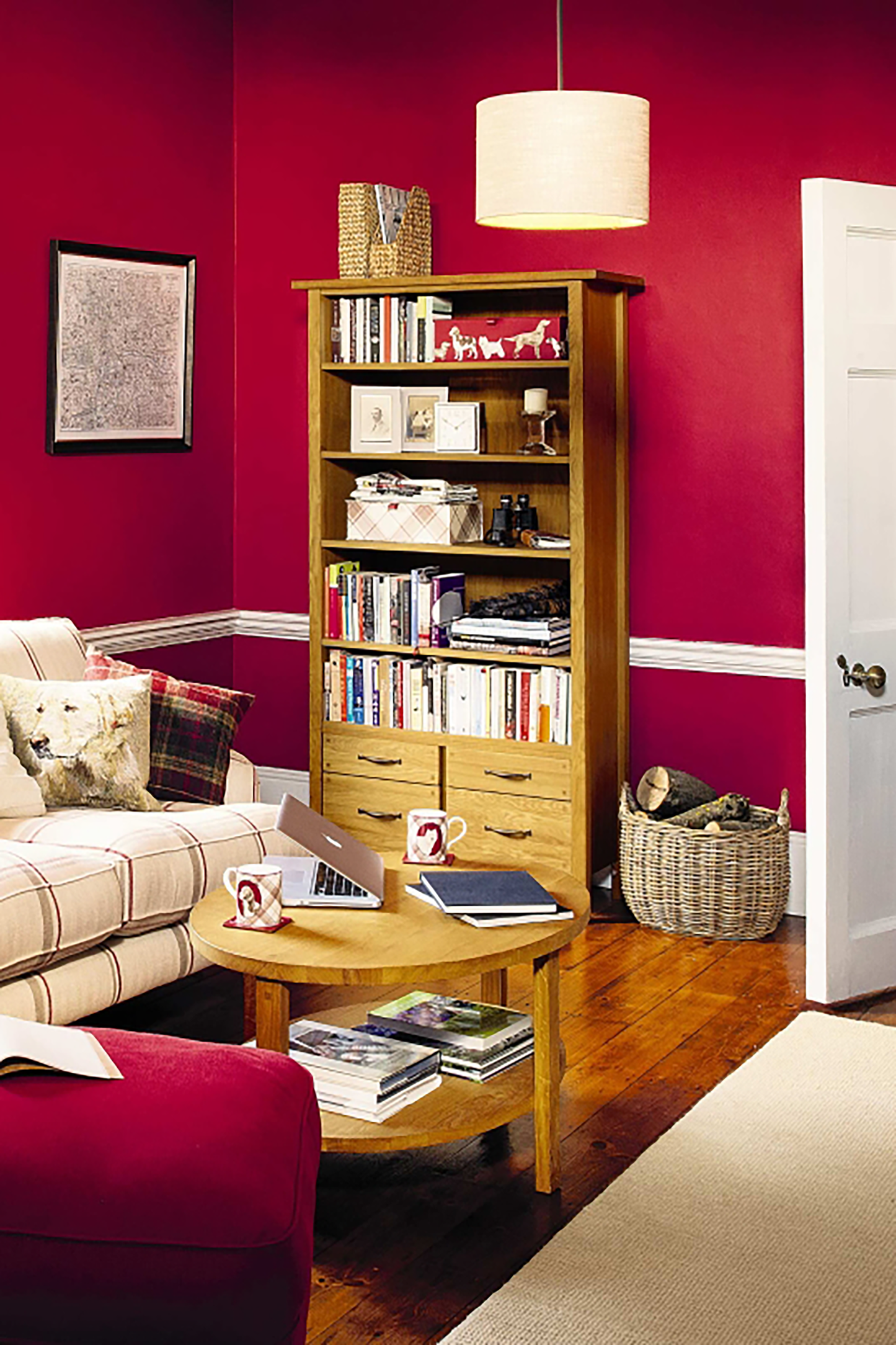 Milton 4 Drawer Single Bookcase in Oak - 3345132