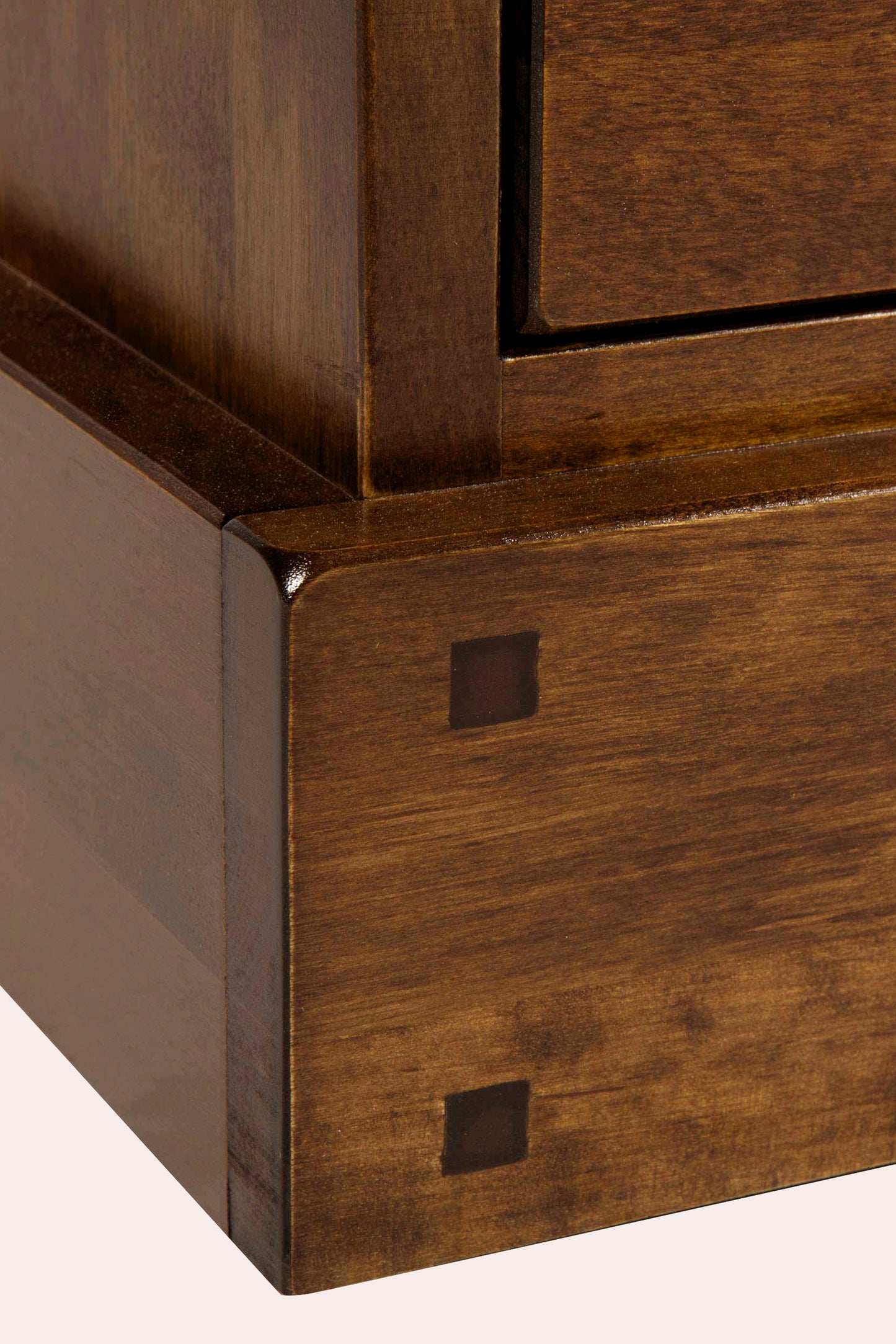 Laura Ashley Garrat 2+3 Drawer Chest in Dark Chestnut - 3561205 - White Bear Furnishings