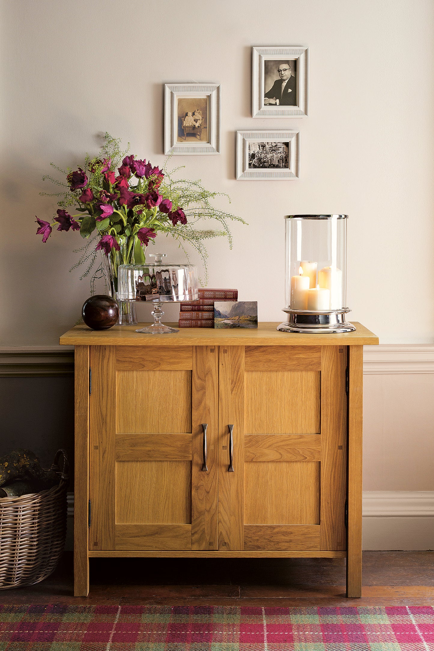 Milton 2 Door Sideboard in Oak Wood - 3499101