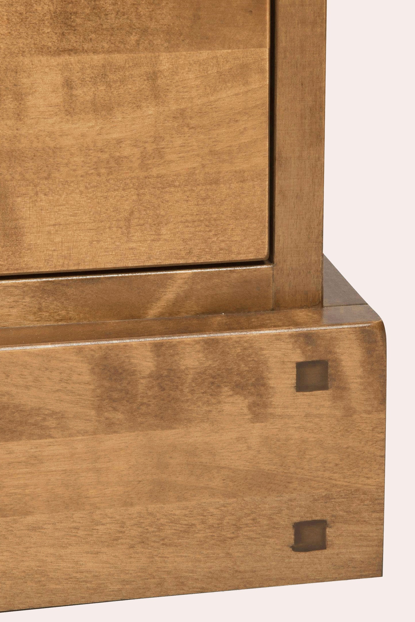 Laura Ashley Garrat 4 Drawer Single Bookcase in Honey - 3458582 - White Bear Furnishings