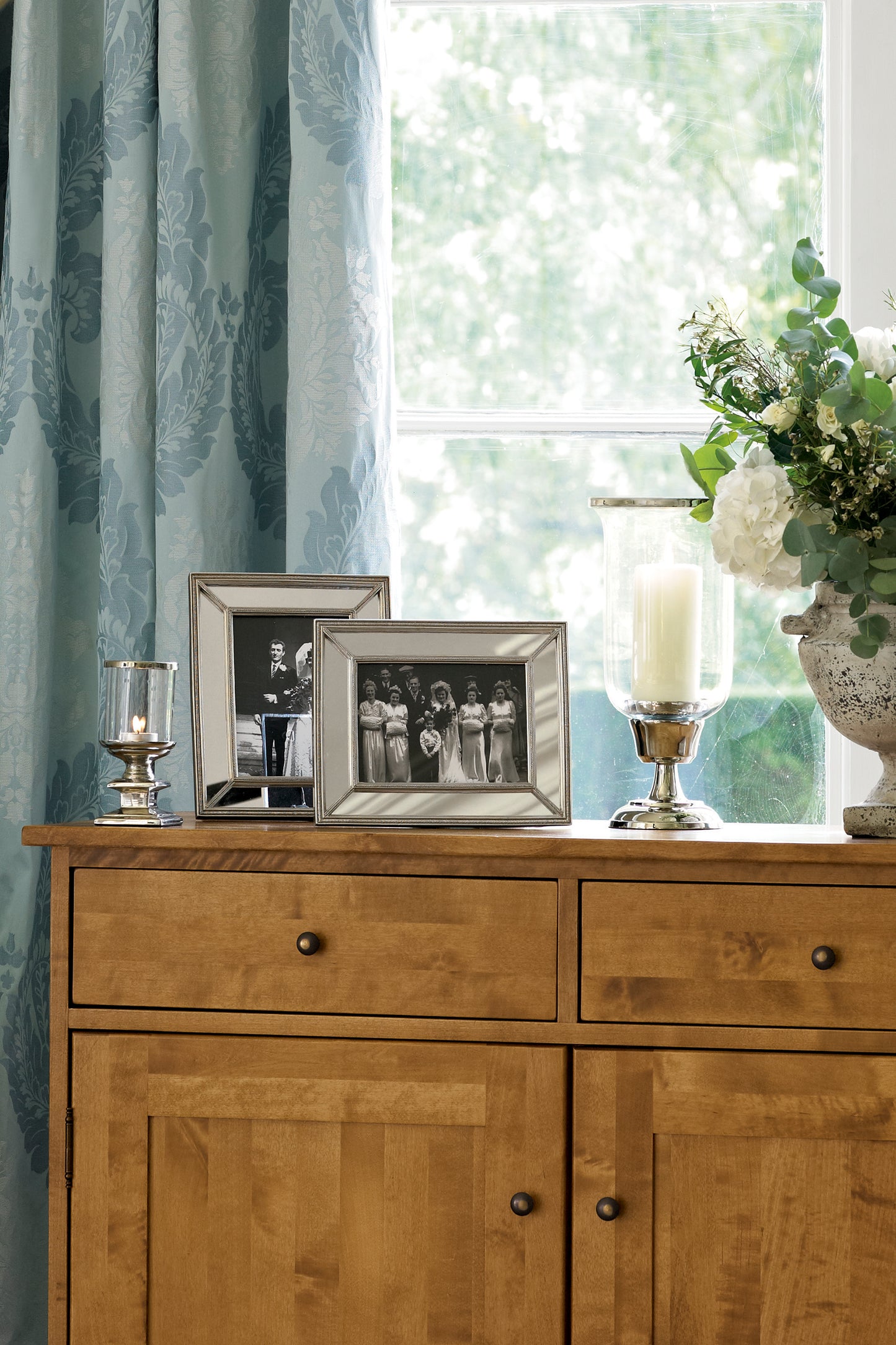Laura Ashley Garrat 2 Door 2 Drawer Sideboard in Honey - 3394825 - White Bear Furnishings