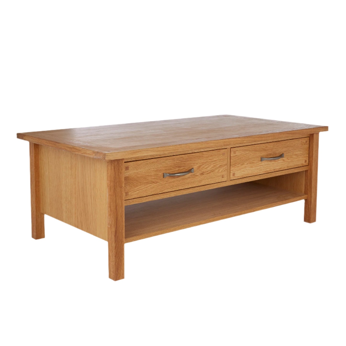 Laura Ashley Milton 2 Drawer Coffee Table - 3679324 - White Bear Furnishings